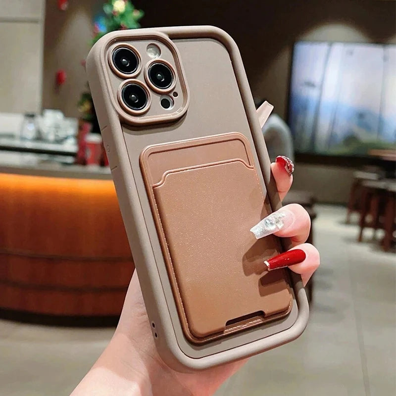 Colorful Silicone Wallet Case