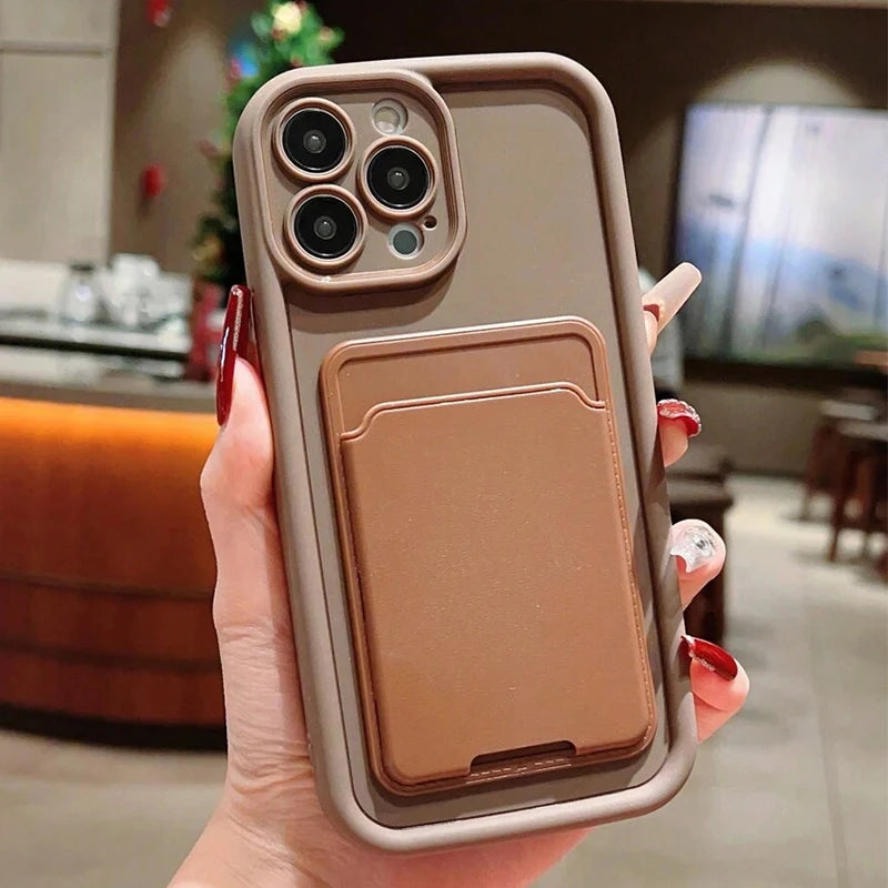 Colorful Silicone Wallet Case
