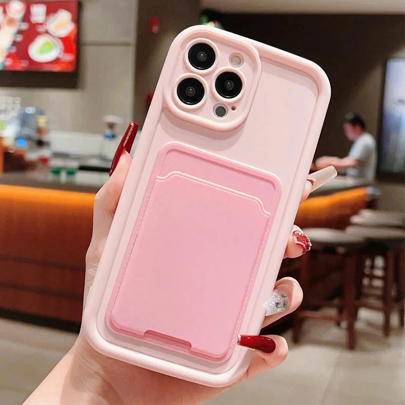 Colorful Silicone Wallet Case